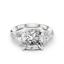Sculpted Radiance Trilogy Ring