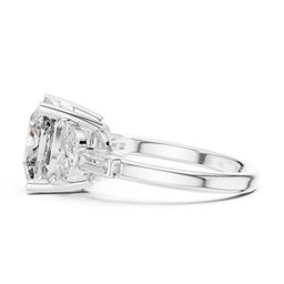 Sculpted Radiance Trilogy Ring