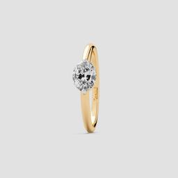 Seraphic Oval Solitaire