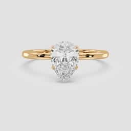 Solitaire Pear Romance