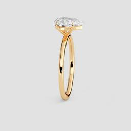 Solitaire Pear Romance