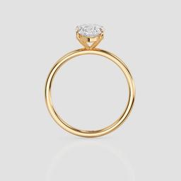 Solitaire Pear Romance