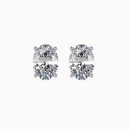Sovereign Oval Prong Earring