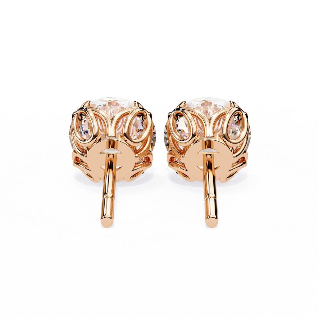 Sovereign Round Stud Earring
