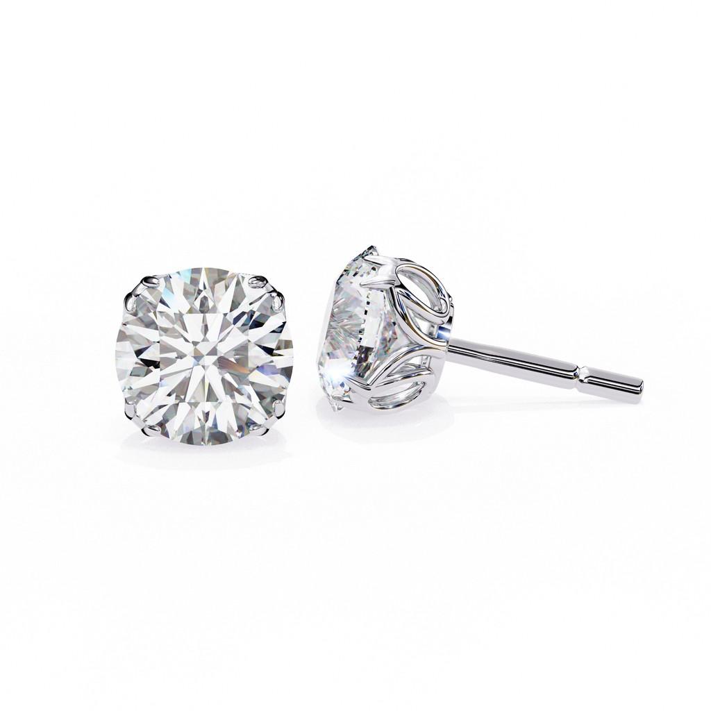 Sovereign Round Stud Earring