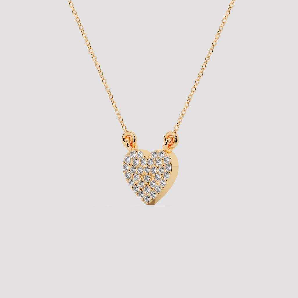 Sparkling Heart Pavé