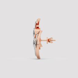 Spiral Swirl Stud Earrings