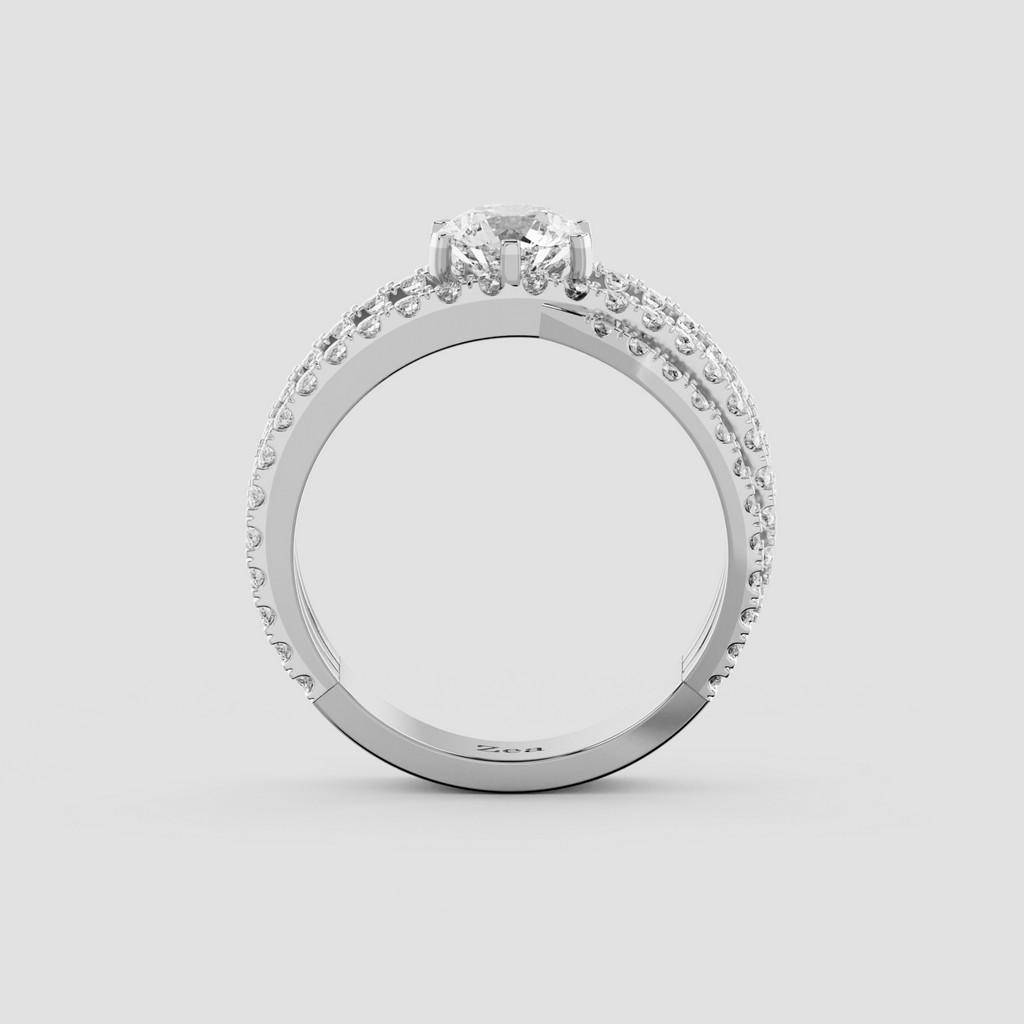 Spiraling Radiance Ring