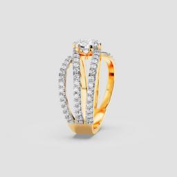 Spiraling Radiance Ring
