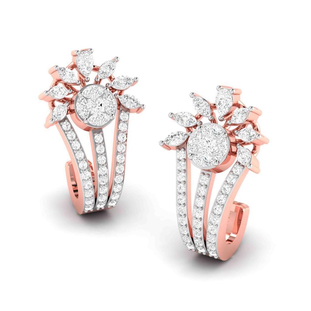 Sunburst Marquise Earrings