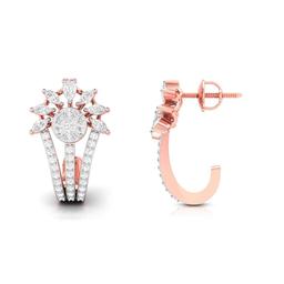 Sunburst Marquise Earrings