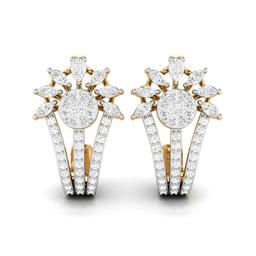 Sunburst Marquise Earrings