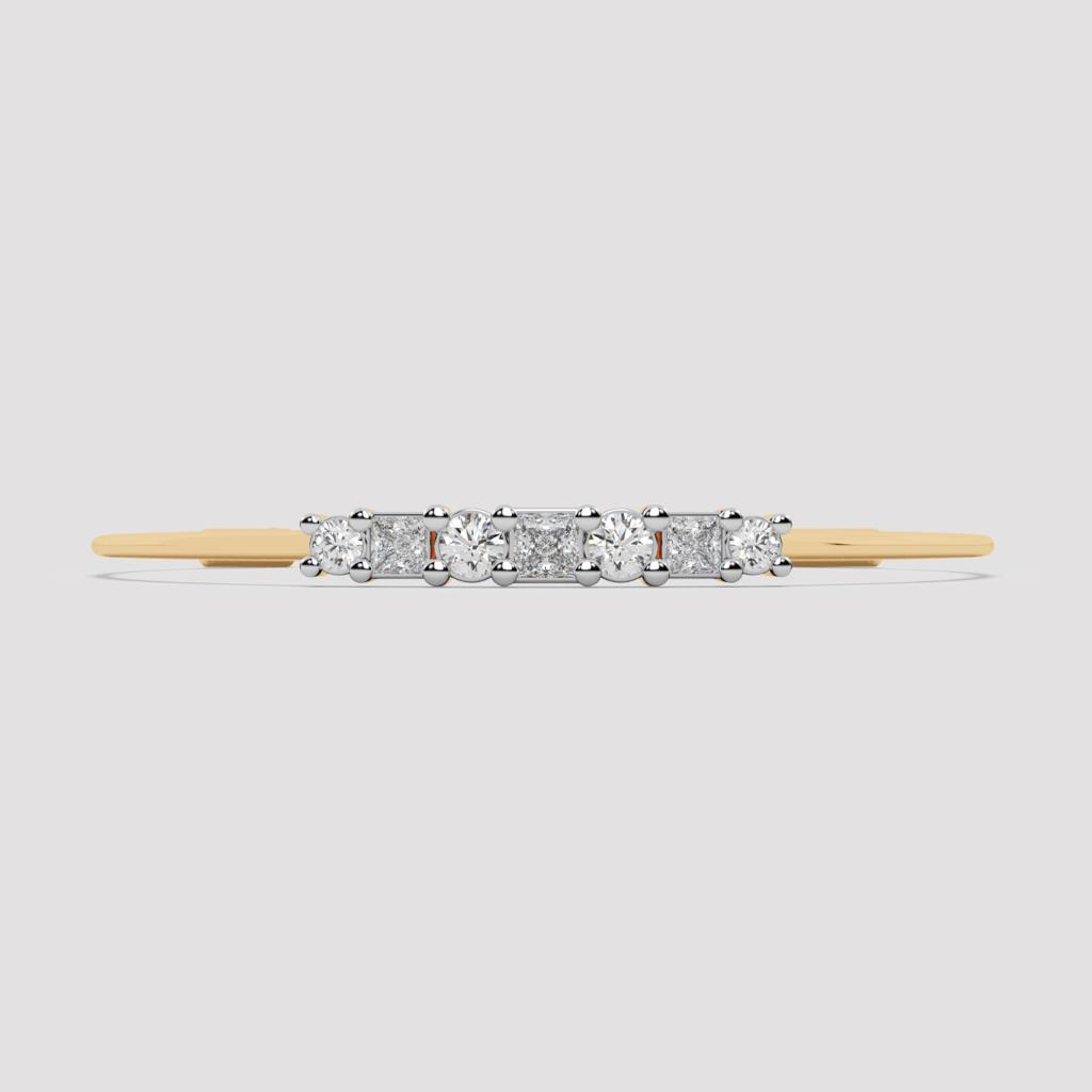 Swara Mixed Diamond Bracelet