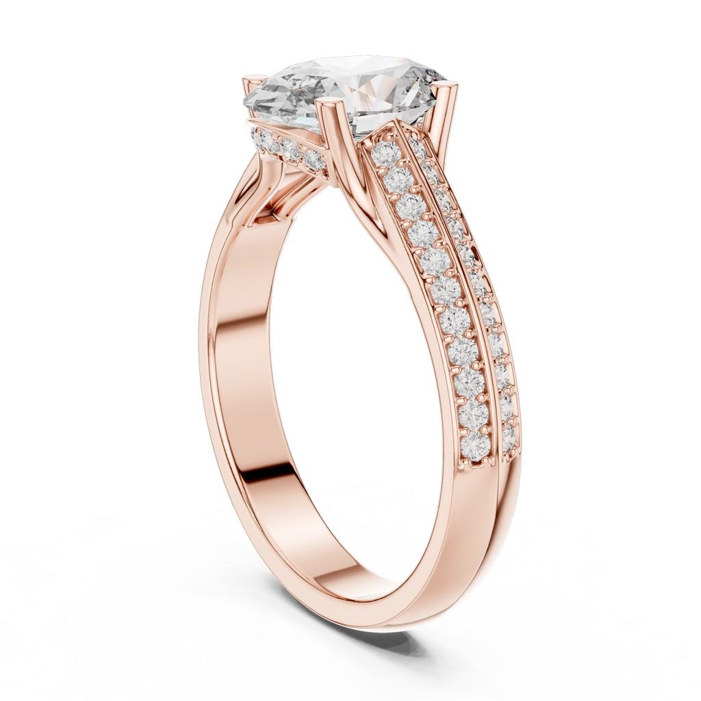 Tejasvi Oval Solitaire Ring