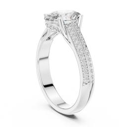 Tejasvi Oval Solitaire Ring