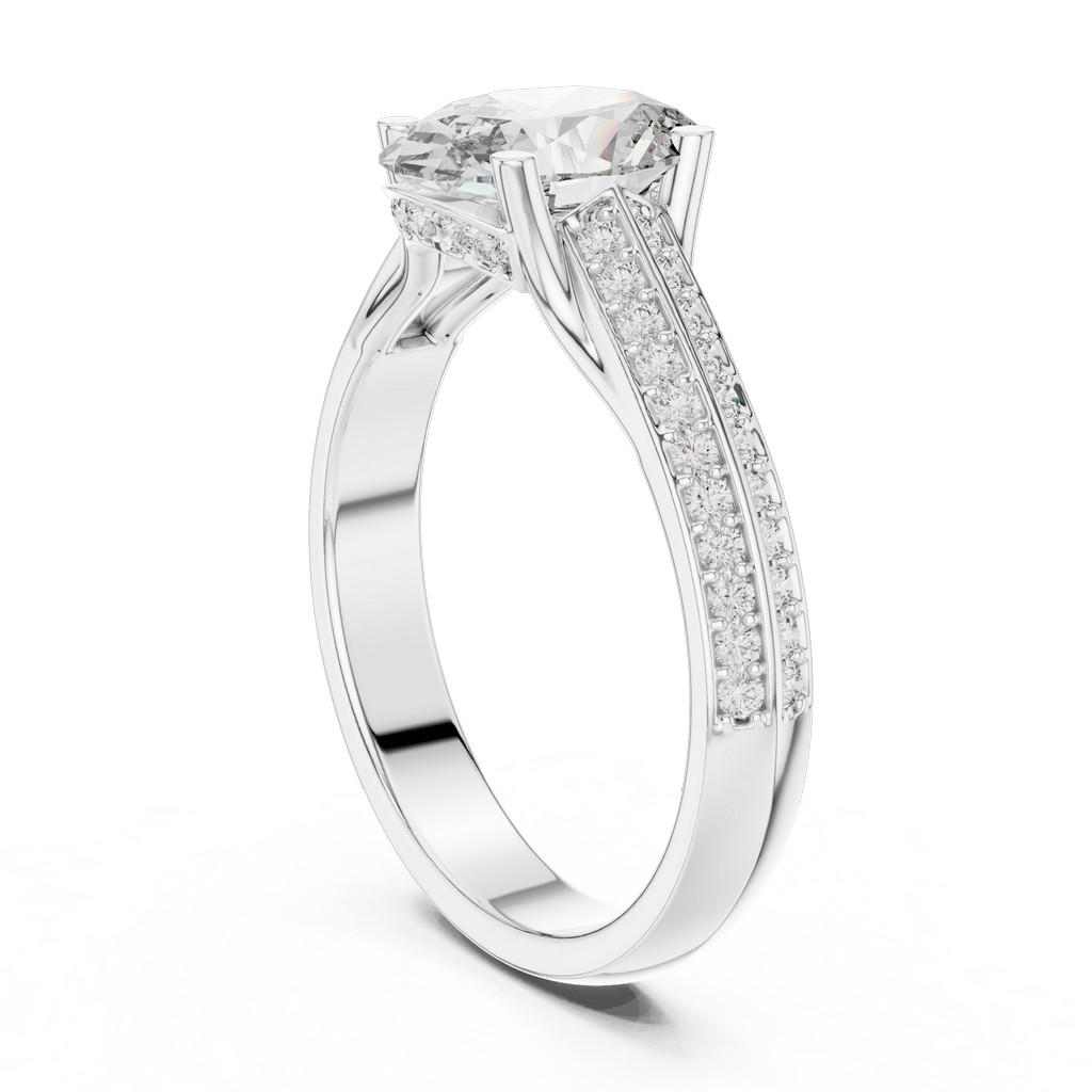 Tejasvi Oval Solitaire Ring