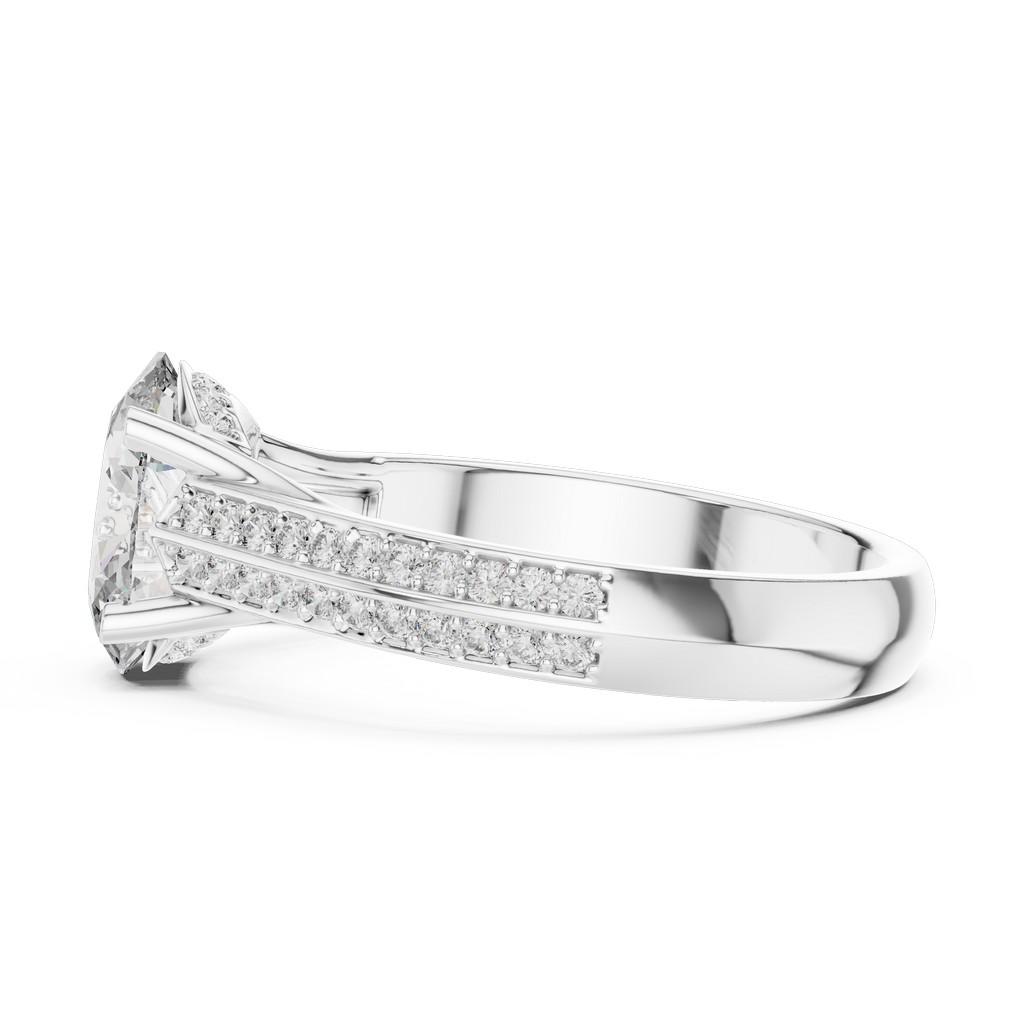 Tejasvi Oval Solitaire Ring