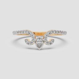 Tri-Pear Bloom Ring
