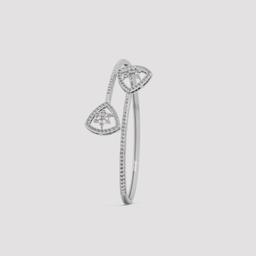 Triangular Shield Diamond Bracelet