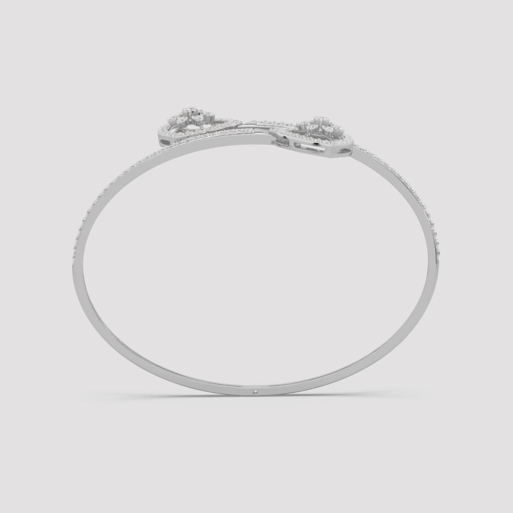 Triangular Shield Diamond Bracelet