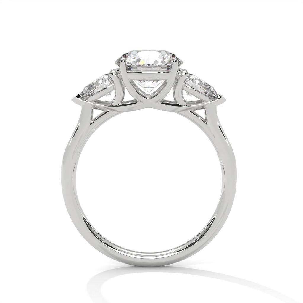 Trilliant Solitaire Ring