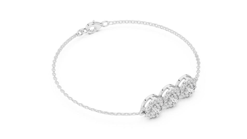 Trimurti Halo Bracelet