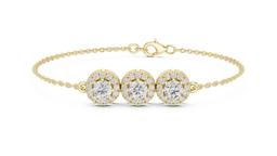 Trimurti Halo Bracelet