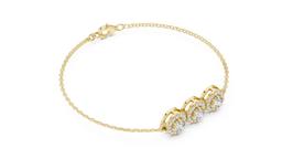 Trimurti Halo Bracelet