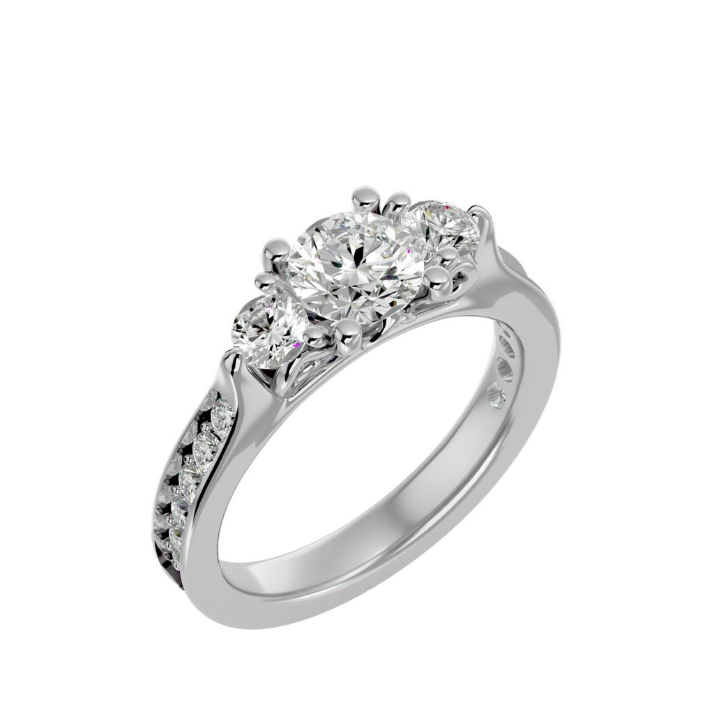 Trinaya Halo Ring