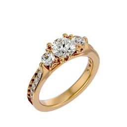 Trinaya Halo Ring