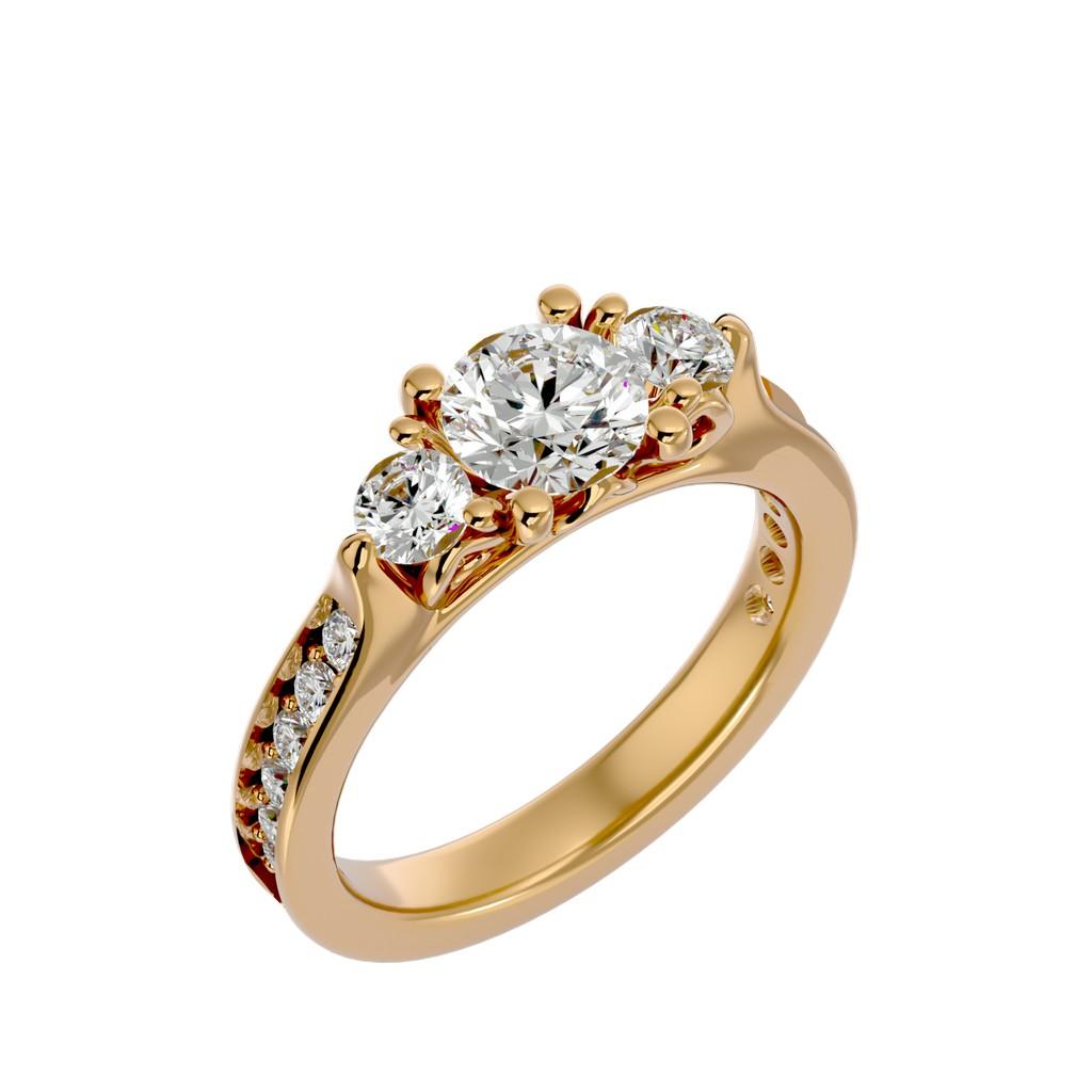 Trinaya Halo Ring