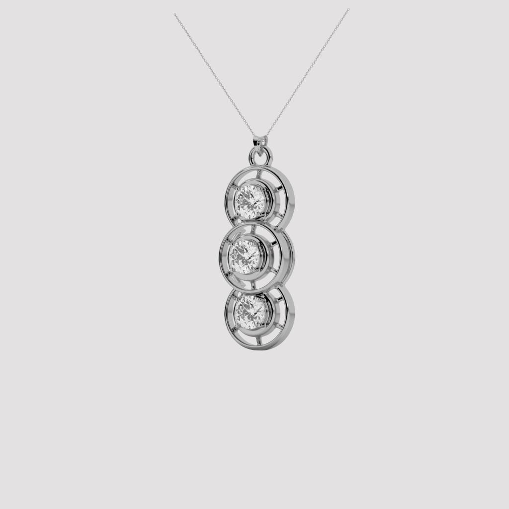 Triple Circle Pendant