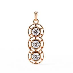 Triveni Solitaire Pendant