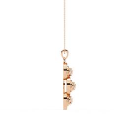 Triveni Solitaire Pendant