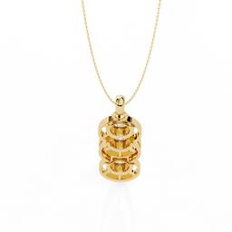 Triveni Solitaire Pendant