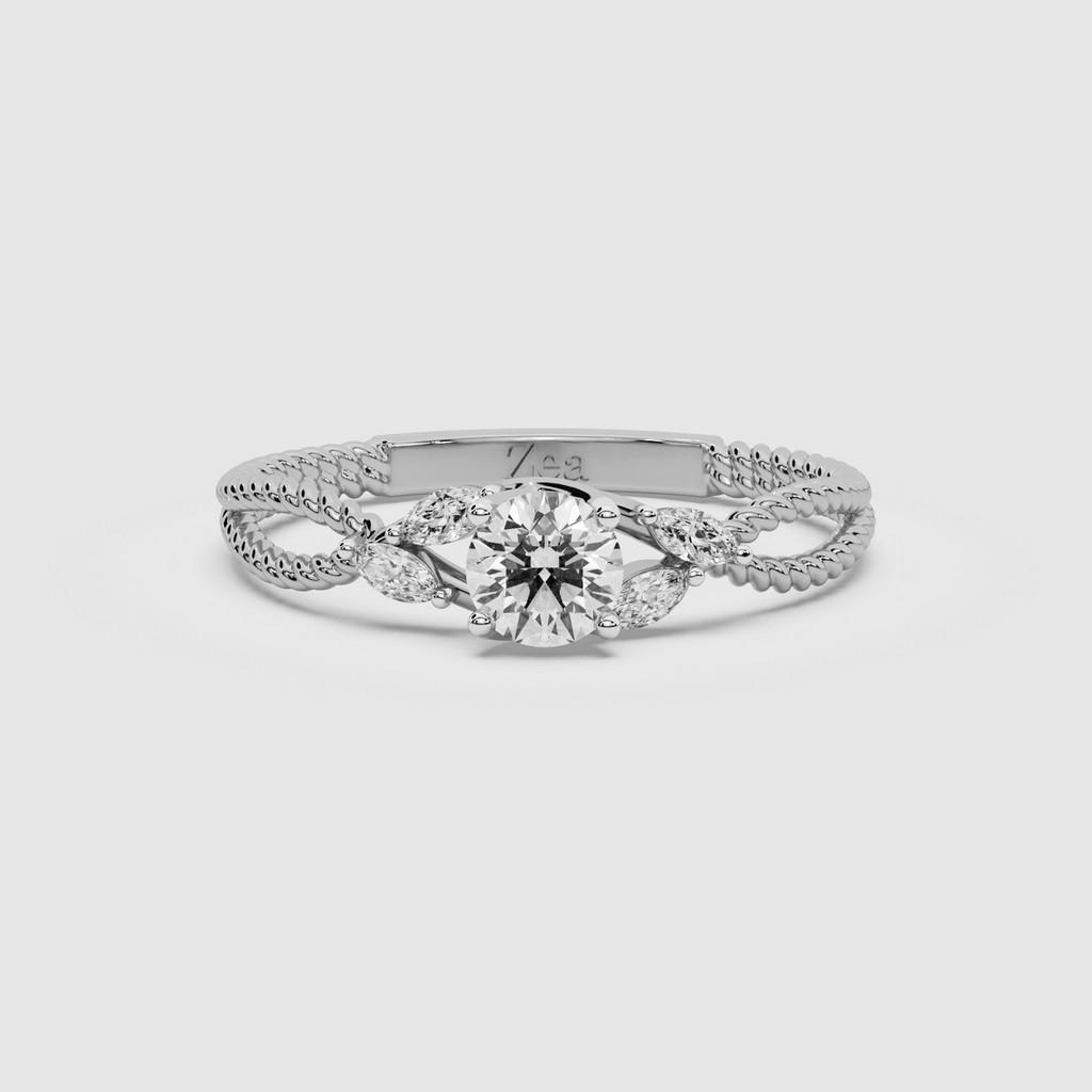 Verdant Marquise Elegance