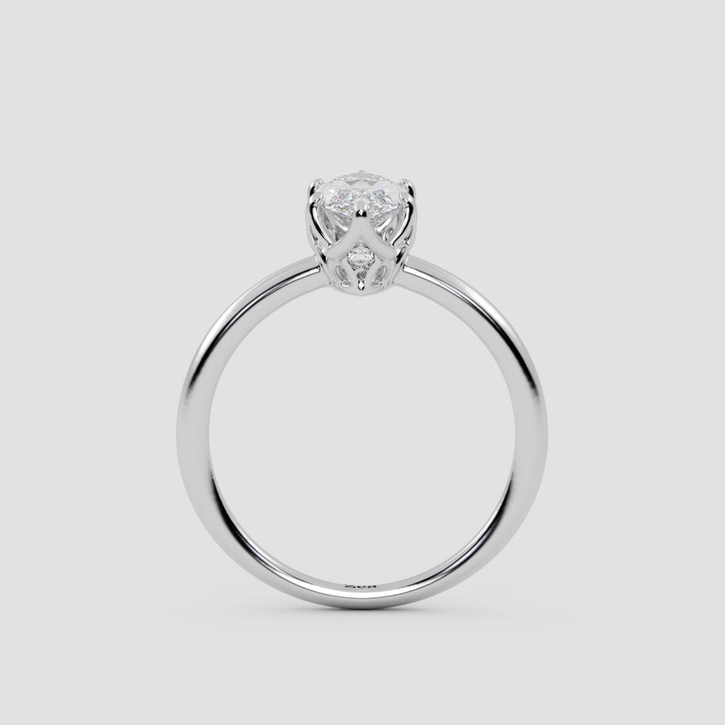 Victorious Marquise Solitaire