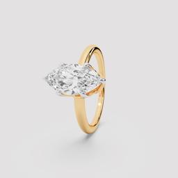 Victorious Marquise Solitaire