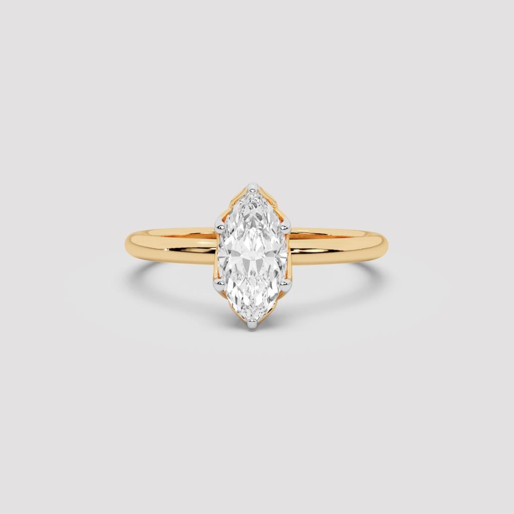 Victorious Marquise Solitaire