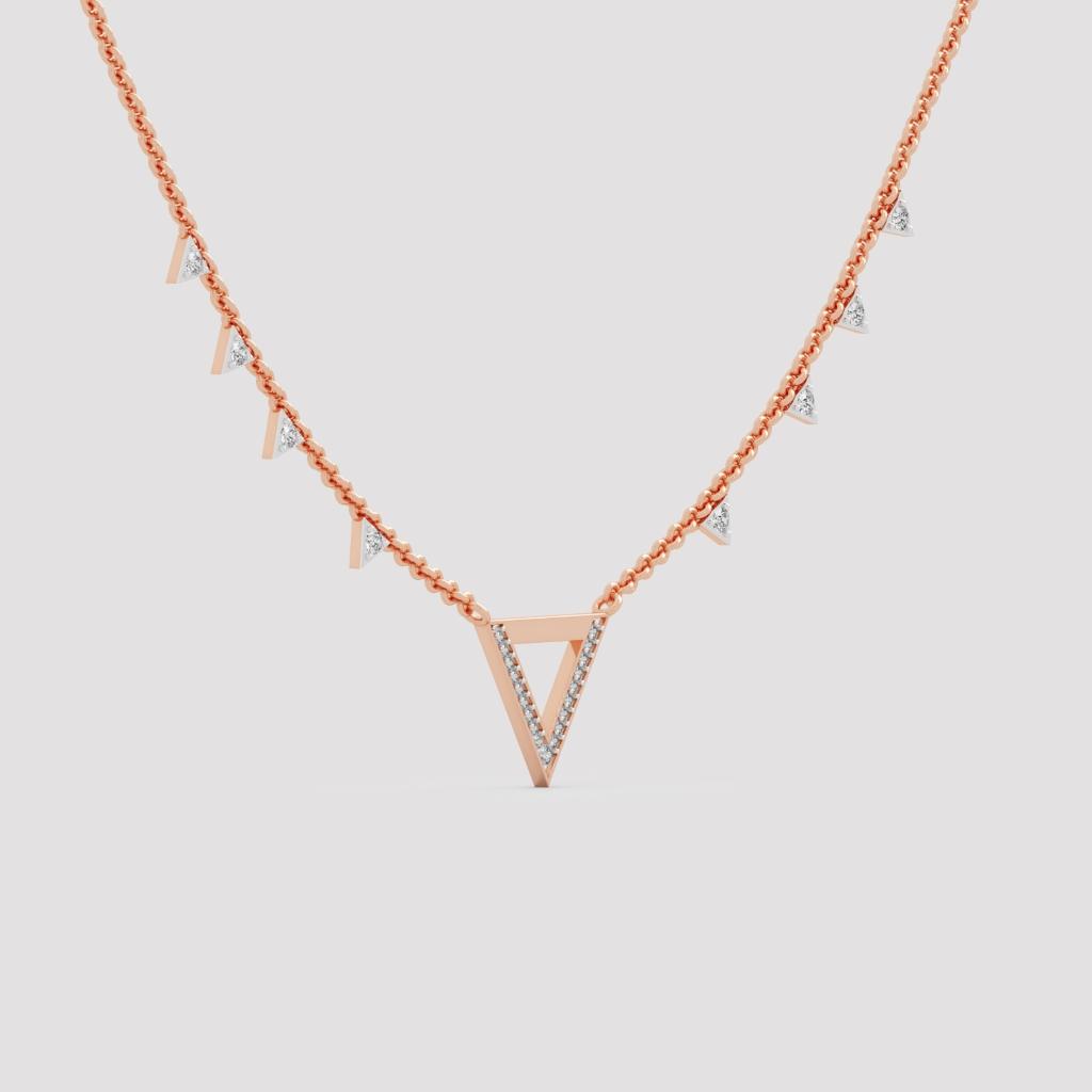 Victory Triangle Necklace