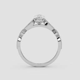 Vintage Marquise Solitaire Ring