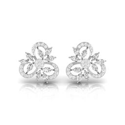 Vyom Floral Cluster Earrings
