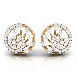 Vyom Floral Constellation Earrings