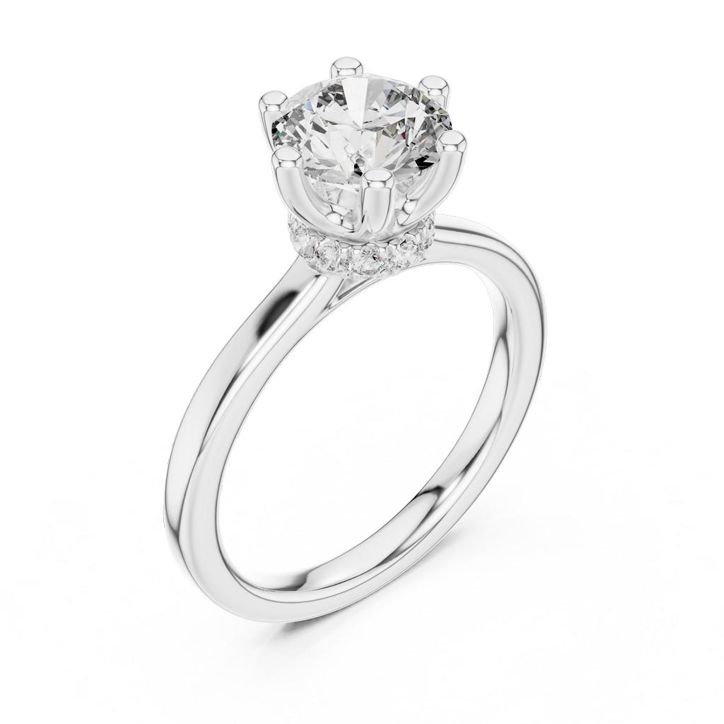 Zenith Prong Solitaire