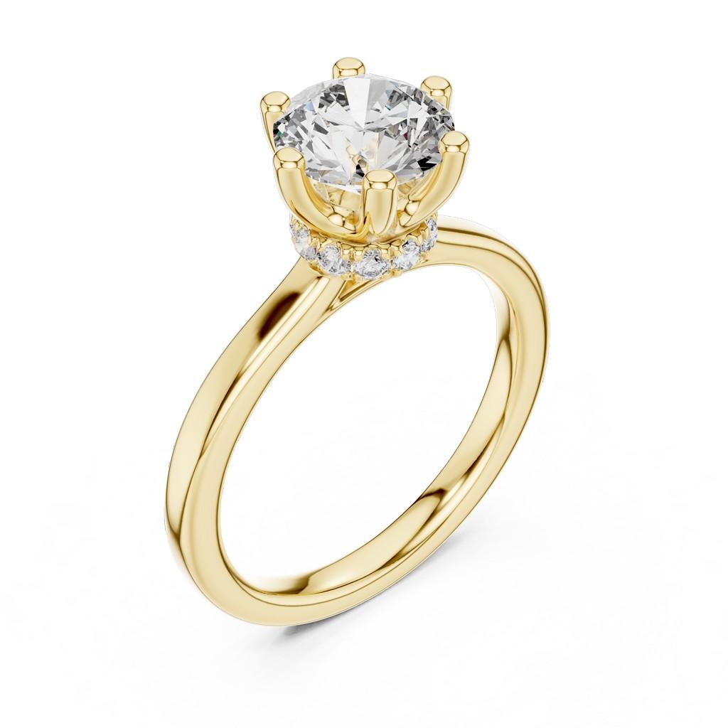 Zenith Prong Solitaire