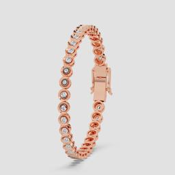 Zyra Bezel Diamond Bracelet