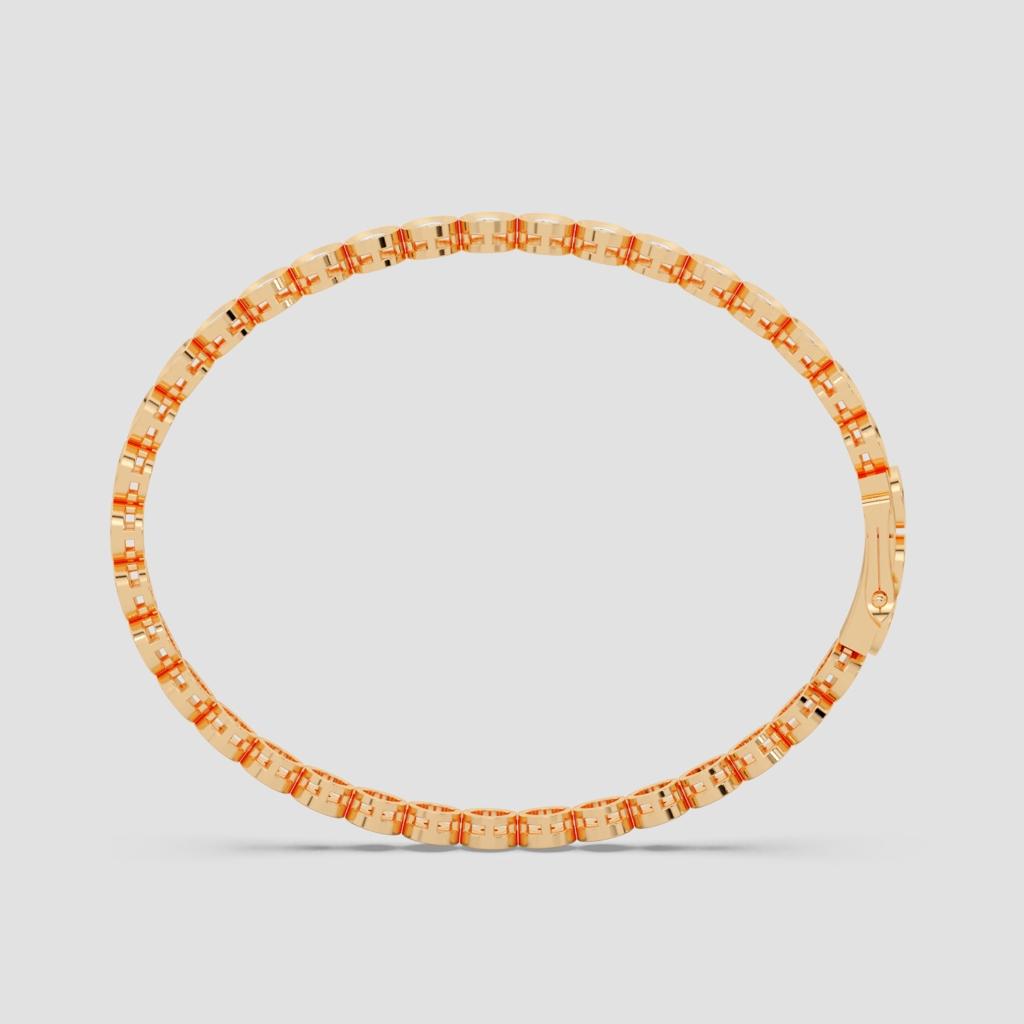 Zyra Bezel Diamond Bracelet