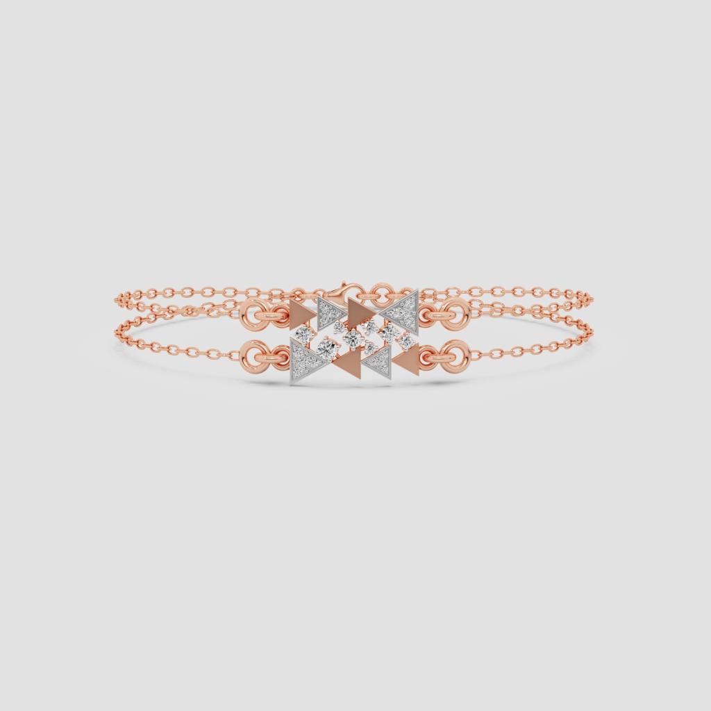 Zyra Triangle Bracelet