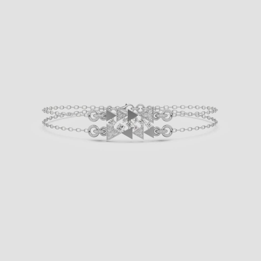Zyra Triangle Bracelet