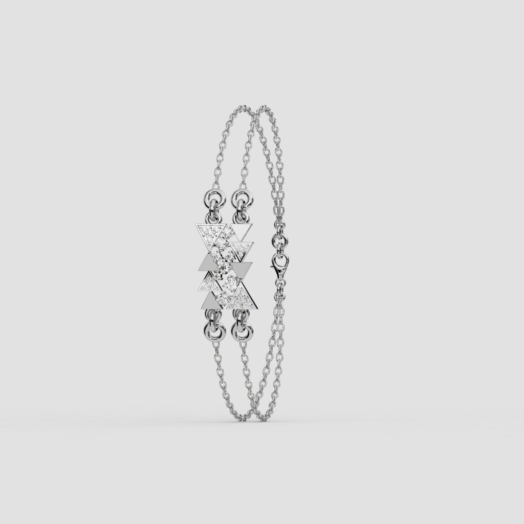 Zyra Triangle Bracelet